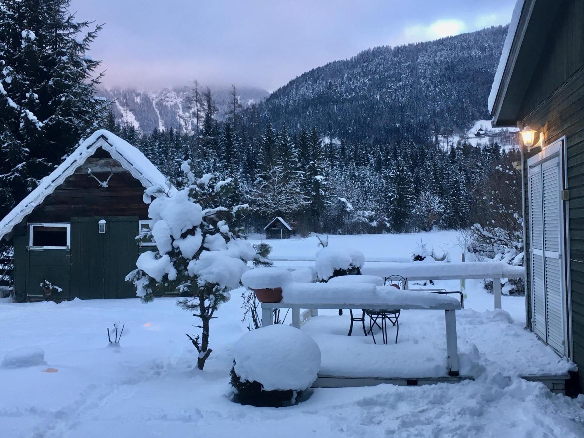 Traumhafte Wohnung Auf Pferde Ranch Aich  Exteriör bild